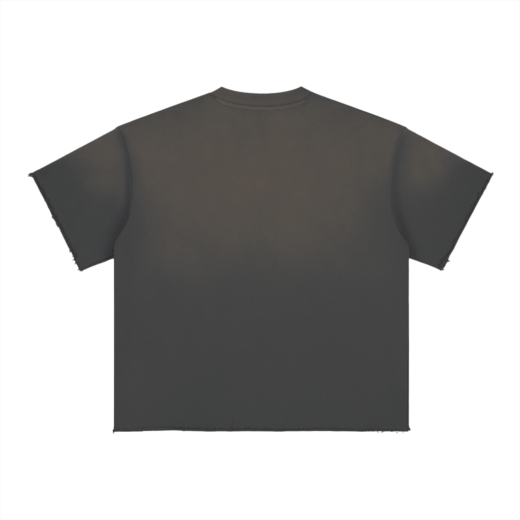 Kingdom Citizen Premium Tee | Sun Fade Raw Edge T-Shirt