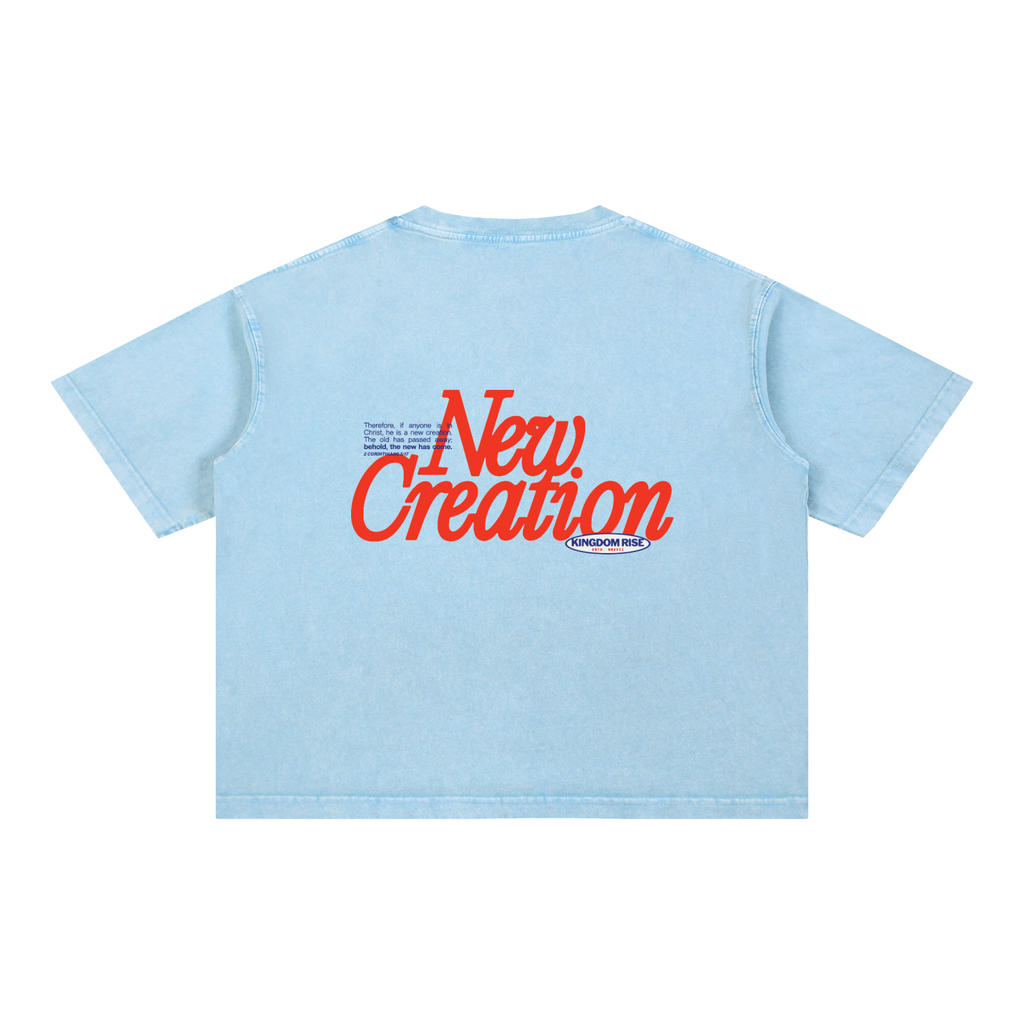 New Creation Tee | Sky Blue