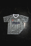 Kingdom Citizens Soccer Club Jersey - Gray | Shadow Stripe Collared Soccer Jersey