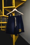 Kingdom Citizen Shorts - Navy Blue | Sun Fade Cotton Shorts