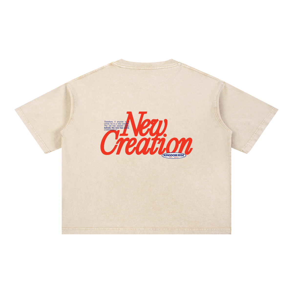 New Creation Tee | Sky Blue