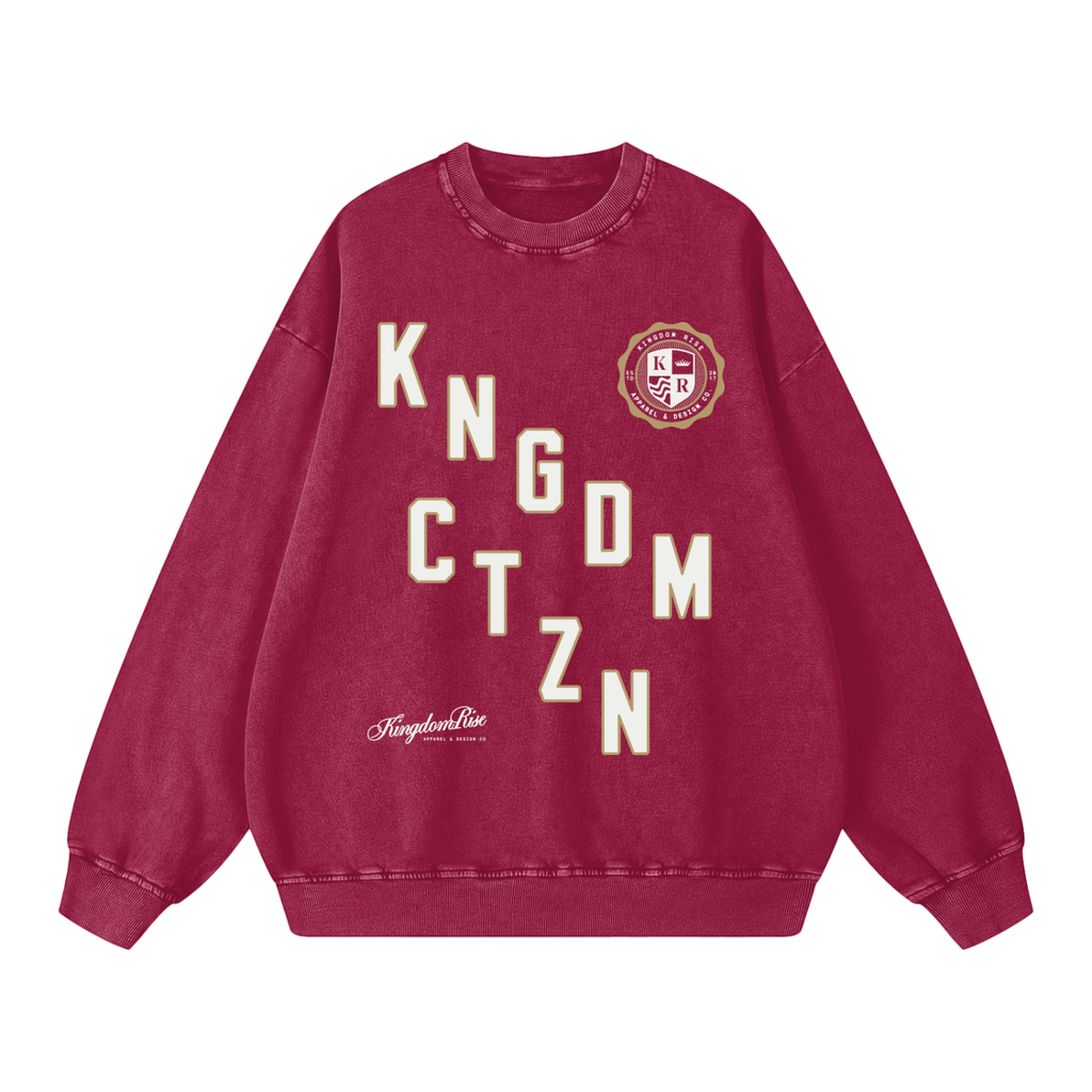 Kingdom Citizen Crewneck | Red