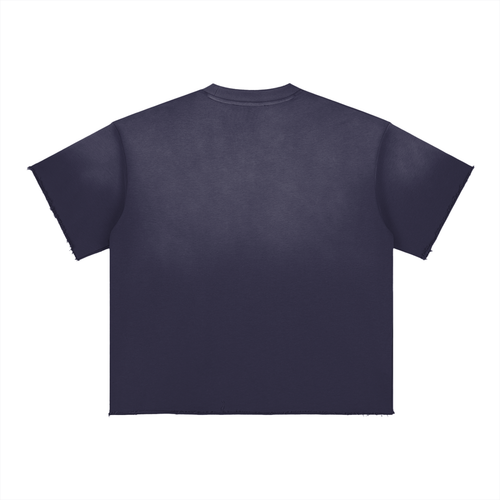 Kingdom Citizen Premium Tee | Sun Fade Raw Edge T-Shirt